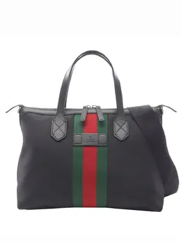 Gucci Pre-Owned: Чёрная сумка 
