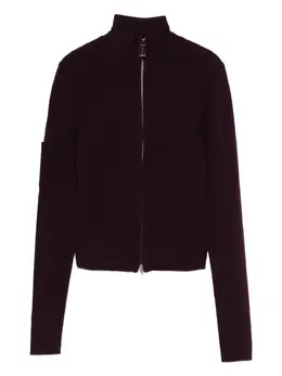 Victoria Beckham: Бордовый кардиган 