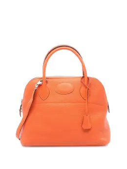 Hermès Pre-Owned: Оранжевая сумка 