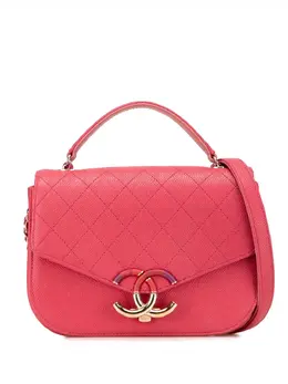 CHANEL Pre-Owned: Розовая сумка 