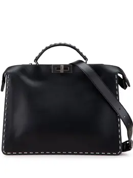 Fendi Pre-Owned: Чёрный портфель 