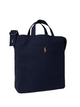 Polo Ralph Lauren: Синяя сумка-шоппер 
