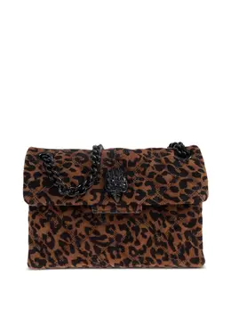 Kurt Geiger London: Сумка с леопардовым принтом 