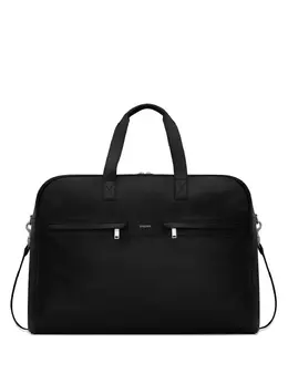 Saint Laurent: Чёрная спортивная сумка 