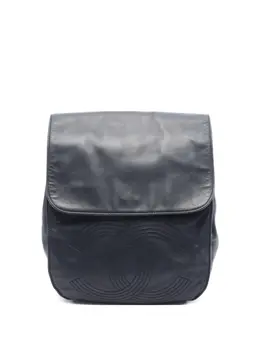 CHANEL Pre-Owned: Синий рюкзак 