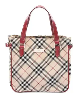 Burberry Pre-Owned: Бежевая сумка-шоппер 
