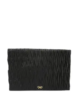 Anya Hindmarch: Чёрный клатч 