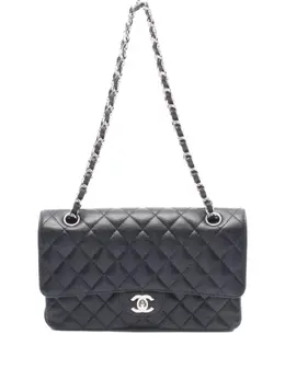 CHANEL Pre-Owned: Чёрная сумка 