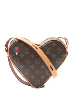 Louis Vuitton Pre-Owned: Коричневая сумка через плечо 