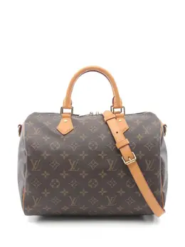 Louis Vuitton Pre-Owned: Коричневая сумка-шоппер 