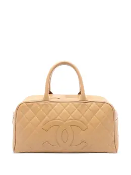 CHANEL Pre-Owned: Светлая сумка-шоппер 