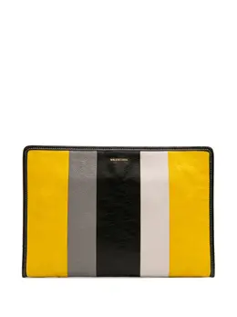 Balenciaga Pre-Owned: Жёлтый клатч 