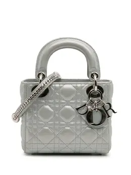 Christian Dior Pre-Owned: Голубая сумка 
