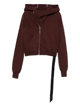 Rick Owens DRKSHDW: Бордовая толстовка 