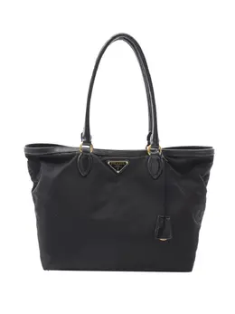 Prada Pre-Owned: Чёрная сумка-шоппер 