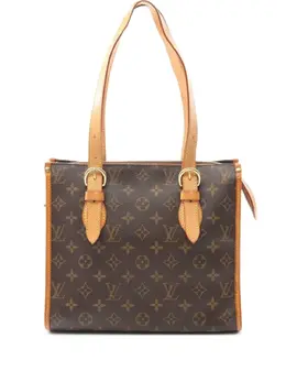 Louis Vuitton Pre-Owned: Коричневая сумка-шоппер 