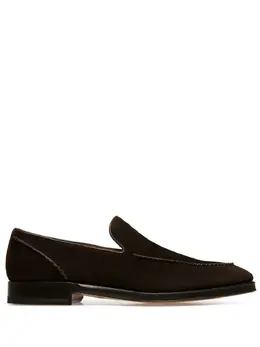Bally: Коричневые туфли 