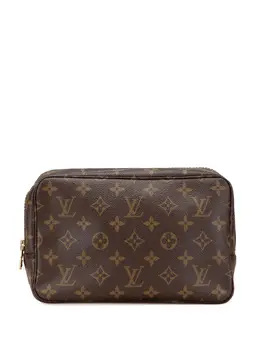 Louis Vuitton Pre-Owned: Коричневый клатч 