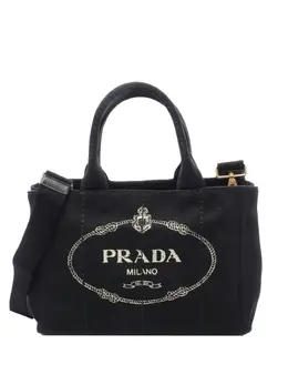 Prada Pre-Owned: Чёрная сумка 