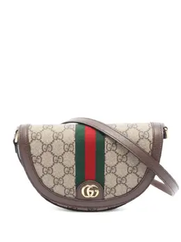 Gucci Pre-Owned: Бежевая сумка через плечо 