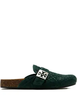 Tory Burch: Тёмные сабо 