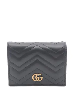 Gucci Pre-Owned: Чёрный кошелёк 