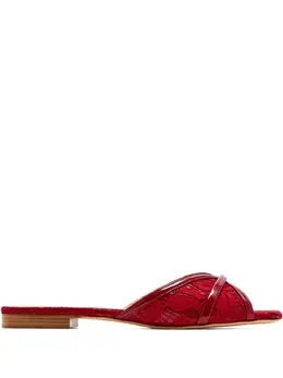 Malone Souliers: Красные сандалии 