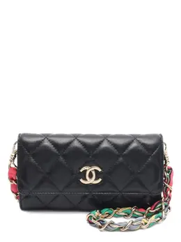 CHANEL Pre-Owned: Чёрная сумка 