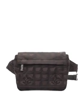 CHANEL Pre-Owned: Тёмная поясная сумка 