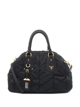 Prada Pre-Owned: Чёрная сумка через плечо 