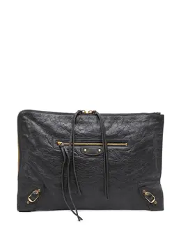 Balenciaga Pre-Owned: Чёрный клатч 
