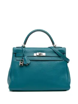Hermès Pre-Owned: Голубая сумка 