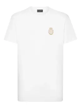 Billionaire: Белая футболка  Crest