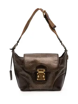Louis Vuitton Pre-Owned: Коричневая сумка 