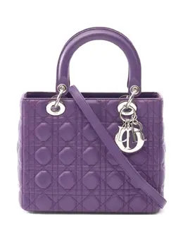 Christian Dior Pre-Owned: Фиолетовая сумка 