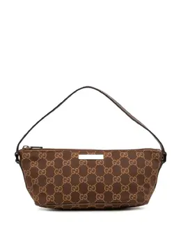 Gucci Pre-Owned: Коричневая сумка 