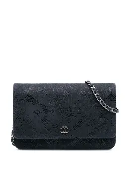 CHANEL Pre-Owned: Голубой кошелёк 