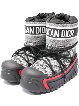 Christian Dior Pre-Owned: Чёрные ботинки 