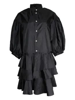 Comme Des Garçons: Платье с рукавами-фонариками 