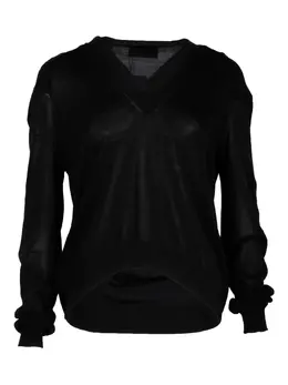 Givenchy Pre-Owned: Свитер с v-образным вырезом 