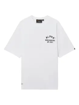Alpha Industries: Футболка с принтом 