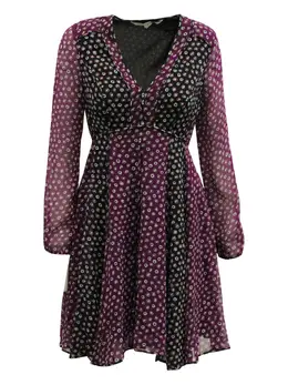 DVF Diane von Furstenberg: Платье с принтом 