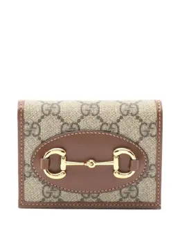 Gucci Pre-Owned: Бежевый кошелёк 