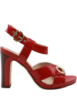 Fendi Pre-Owned: Красные сандалии 