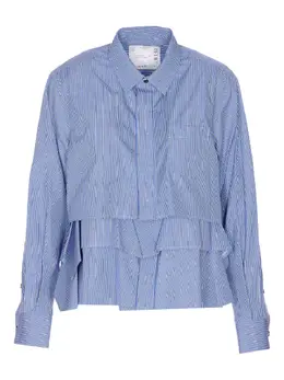 sacai: Рубашка в полоску 