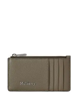 Mulberry: Зелёный картхолдер 