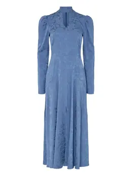 Temperley London: Платье с растительным принтом 