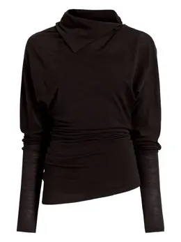 Proenza Schouler: Топ с воротником-хомутом 