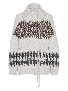 Brunello Cucinelli: Бежевый кардиган 