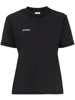 VETEMENTS: Чёрная футболка 